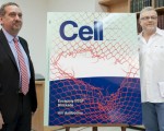 El Ministro de Ciencia, Tecnología e Innovación Productiva, Lino Barañao y el Dr. Gabriel Rabinovich.